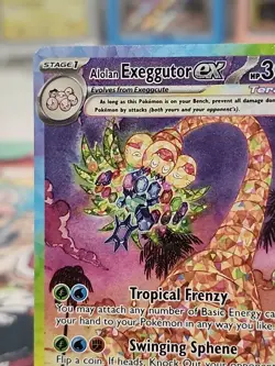 Alolan Exeggutor EX 242/191 SAR Illustration Rare Surging Sparks Pokemon TCG NM - Image 2