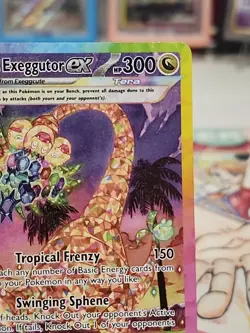 Alolan Exeggutor EX 242/191 SAR Illustration Rare Surging Sparks Pokemon TCG NM - Image 3