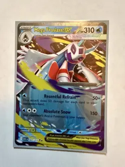 Pokemon Mega Froslass EX 47/217 Ascended Heroes Double Rare NM - Image 1