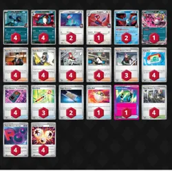 Team Rockets Honchkrow Premade Deck Post Rotation Pokemon Tcg - Image 1
