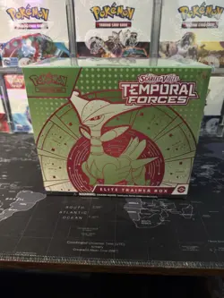 Pokemon Temporal Forces Elite Trainer Box (Iron Leaves) - Image 1
