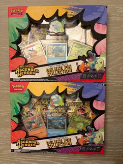 Pokemon TCG Mixed Lot - Ascended Heroes First Partners Deluxe Pin Collection&Tin - Image 3