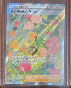 Pokemon TCG Gardenia's Vigor Full Art Holo UR GG61/GG70 EN - Image 1