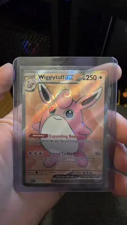 Pokemon TCG Wigglytuff EX Scarlet & Violet Holo Ultra Rare - Image 1
