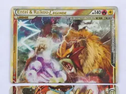 Pokemon Entei & Raikou-Legende komplett near mint Holo Deutsch 90/95 91/95 - Image 3