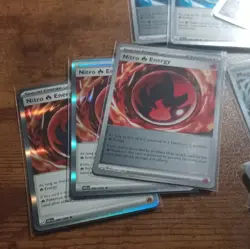 Pokemon TCG Chaos Rising Holo Special Energy Lot 9 Nitro/Magnetic/Bubbly - Image 2