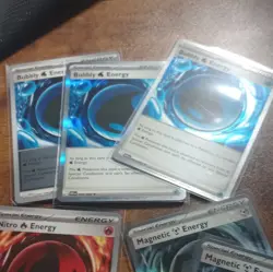 Pokemon TCG Chaos Rising Holo Special Energy Lot 9 Nitro/Magnetic/Bubbly - Image 4
