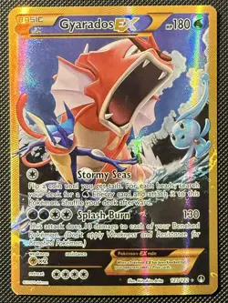 Pokemon TCG Gyarados EX 123/122 XY Breakpoint 2016 Secret Holo Rare NM - Image 1