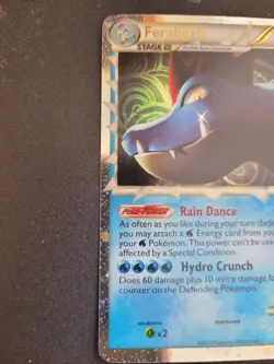 Pokemon HeartGold SoulSilver Feraligatr Prime Ultra Rare 108/123 NM Condition - Image 2
