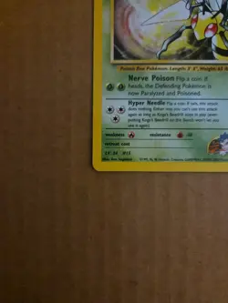 Pokemon TCG Koga's Beedrill 9/132 Gym Challenge Holo Rare Unlimited English *NM* - Image 4