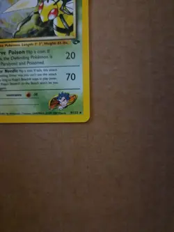 Pokemon TCG Koga's Beedrill 9/132 Gym Challenge Holo Rare Unlimited English *NM* - Image 5