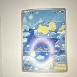 The Pokemon Company Spheal Surging Sparks Illustration Rare Holo 199/191 EN - Image 1