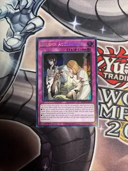 (BLZD) Yu-Gi-Oh Solemn Accusation BLZD-EN079 Blazing Dominion 1st Edition NM - Image 1