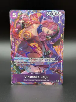 Bandai Vinsmoke Reiju Special SR Character 5000 Power Cost 5 EB03-031 English - Image 1