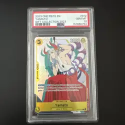 One Piece TCG English Yamato 2023 Gift Collection ST09 #012 PSA 10 - Image 1