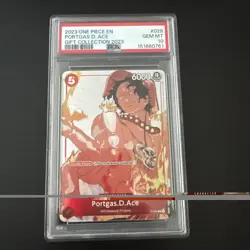 2023 ONE PIECE GIFT COLLECTION 2023 #028 PORTGAS D. ACE PSA 10 - Image 1