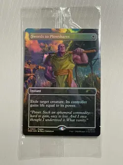 MTG Thanos Swords To Plowshares P 0001 PSA Magazine Promo May 2026 Sealed New - Image 1