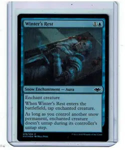 Winter's Rest - Foil - Modern Horizons - Magic the Gathering - Image 1