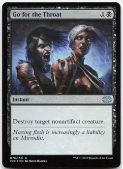 Go for the Throat *Foil* 2X2 76 NM - Image 1