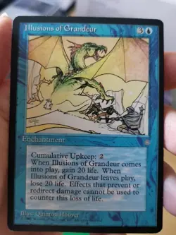 Illusions of Grandeur - Exc - Iceage - MtG - English - Image 1