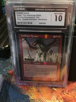 Hellkite Tyrant (Retro Frame) (Serial Numbered) 173/500 Ravnica Remastered Foil - Image 1
