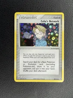 Celio's Network 88/112 REVERSE HOLO RARE Pokemon EX Fire Red & Leaf Green LP- - Image 1