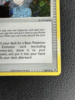 Celio's Network 88/112 REVERSE HOLO RARE Pokemon EX Fire Red & Leaf Green LP- - Image 5