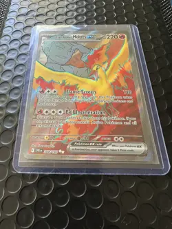 🌈🤩Team Rocket's Moltres ex 208/182 Destined Rivals - Pokemon TCG🌈🌈 - Image 2