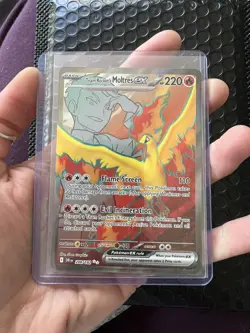 🌈🤩Team Rocket's Moltres ex 208/182 Destined Rivals - Pokemon TCG🌈🌈 - Image 4