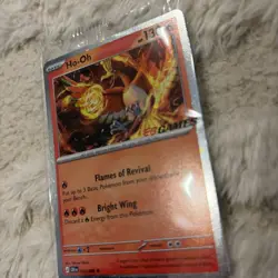 Pokemon TCG Ho-Oh EB Games Stamped Promo 010/086 Chaos Rising (SEALED!) - Image 2