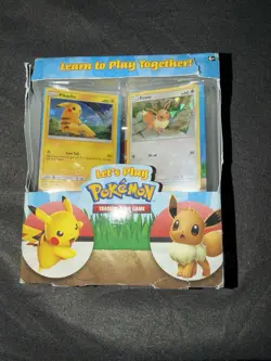 Pokemon Let's Play Pokemon TCG Box of 2 Decks - Multicolor New Damaged Box 820650807824 - Image 1