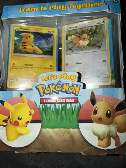 Pokemon Let's Play Pokemon TCG Box of 2 Decks - Multicolor New Damaged Box 820650807824 - Image 2
