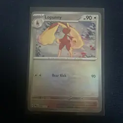 Lopunny [Master Ball] #84- Pokemon Prismatic Evolutions NM - Image 1
