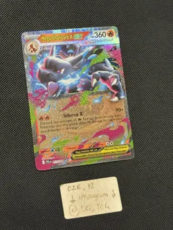 Pokemon Phantasmal Flames - Mega Charizard X Ex - 013/094 - Full Art - M/NM - Image 3