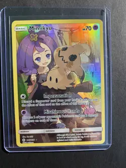 The Pokemon Company Mimikyu SM-Cosmic Eclipse Secret Rare Holo 245/236 - Image 1