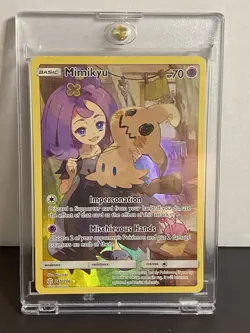 The Pokemon Company Mimikyu SM-Cosmic Eclipse Secret Rare Holo 245/236 - Image 2