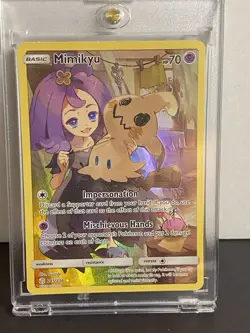 The Pokemon Company Mimikyu SM-Cosmic Eclipse Secret Rare Holo 245/236 - Image 4