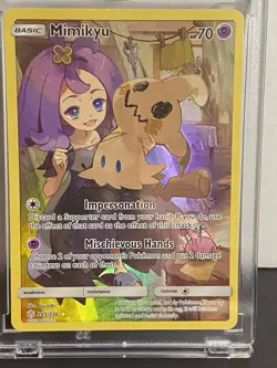 The Pokemon Company Mimikyu SM-Cosmic Eclipse Secret Rare Holo 245/236 - Image 5