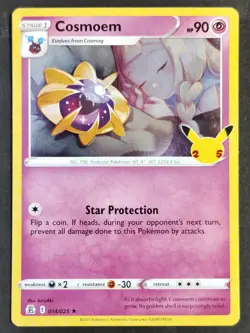 Cosmoem 014/025 Celebrations Holo Rare, Pokemon 2021 •LP - Image 1