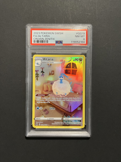 2023 Pokemon SWSH Crown Zenith Altaria Full Art #GG19 PSA 8 Near Mint - Image 1