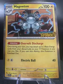 Magneton 153 Scarlet & Violet Promo Pokemon Holo Near Mint - Image 1