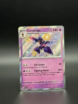 Ceruledge 162/091 SV: Paldean Fates Shiny Rare Holo *NM* - Image 1