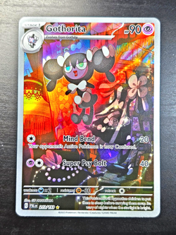 Gothorita 213/193- Pokemon Paldea Evolved Illustration Rare - LP - Image 1