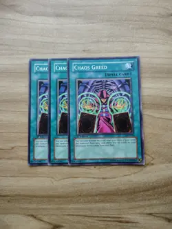 Yu-Gi-Oh! - Chaos Greed 3X - Full Playset - Image 1