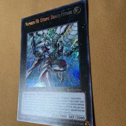 Yu-Gi-Oh! Number F0: Utopic Draco Future BLCR-EN085 Secret Rare Foil 1st Ed - Image 2