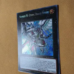Yu-Gi-Oh! Number F0: Utopic Draco Future BLCR-EN085 Secret Rare Foil 1st Ed - Image 3