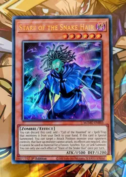 Stare Of The Snake Hair (Ultra Rare) - MZMU-EN003 - Yu-Gi-Oh TCG - Image 1