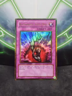 Yugioh Bottomless Trap Hole GLD2-EN045 Gold Rare Limited Edition NM - Image 1