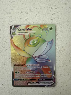 Celebi VMAX 199/198 Swsh06: Chilling Reign Secret Rare Full Art Holo 310 HP Card - Image 1