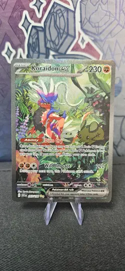 Koraidon EX SIR Scarlet & Violet Base 247/198, NM Pokemon Card - Image 1